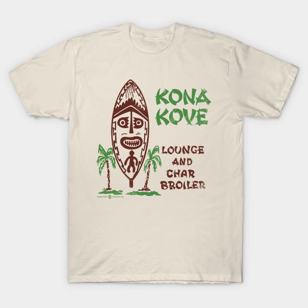 Vintage Kona Kove Tiki Lounge T-Shirt by StudioPM71